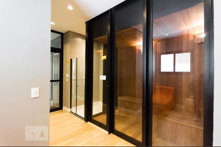 Studio à venda com 35m², 1 quarto e 1 vagaSaúna
