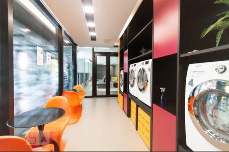 Studio à venda com 35m², 1 quarto e 1 vagaLavanderia