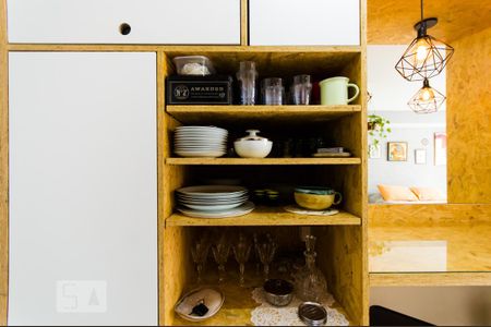 Studio à venda com 35m², 1 quarto e 1 vagaCozinha