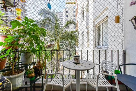 Varanda de apartamento para alugar com 3 quartos, 155m² em Jardim Paulista, São Paulo