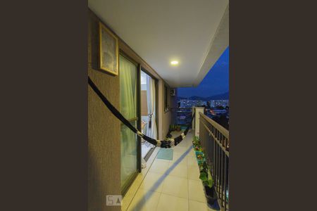 Varanda de apartamento à venda com 3 quartos, 87m² em Taquara, Rio de Janeiro
