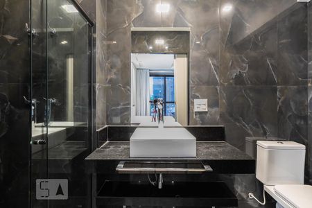 Apartamento à venda com 96m², 1 quarto e 1 vagaBanheiro Suite 