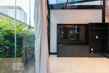 Sala de apartamento à venda com 1 quarto, 96m² em Vila Olímpia, São Paulo