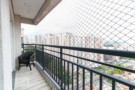 Vista varanda sala de apartamento à venda com 3 quartos, 145m² em Jardim Flor da Montanha, Guarulhos