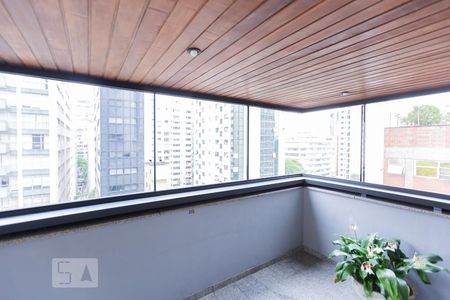 Varanda de apartamento à venda com 3 quartos, 290m² em Consolação, São Paulo