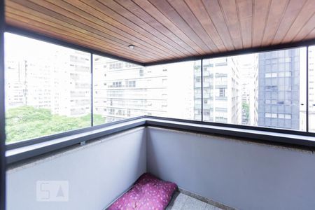 Varanda de apartamento à venda com 3 quartos, 290m² em Consolação, São Paulo