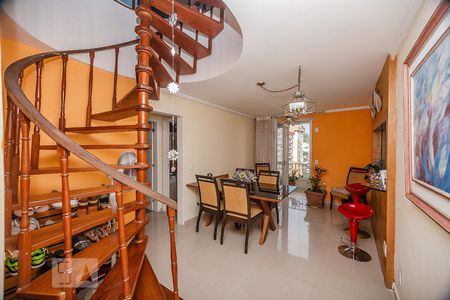 Primeiro Andar - Sala de apartamento à venda com 3 quartos, 227m² em Santa Rosa, Niterói