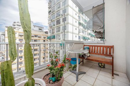 Primeiro Andar - Varanda da Sala de apartamento à venda com 3 quartos, 227m² em Santa Rosa, Niterói
