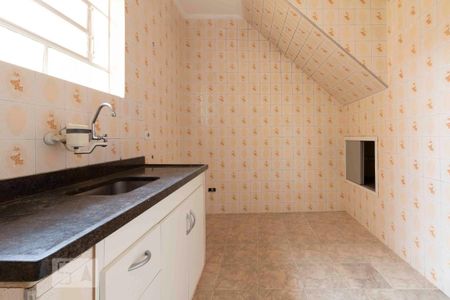 Cozinha de casa para alugar com 1 quarto, 45m² em Vila Santana, São Paulo