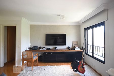 Sala de Tv de apartamento à venda com 3 quartos, 121m² em Real Parque, São Paulo