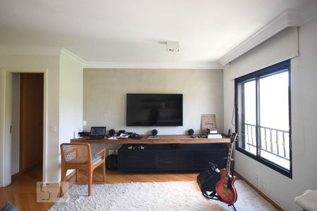 Sala de Tv de apartamento para alugar com 3 quartos, 121m² em Real Parque, São Paulo