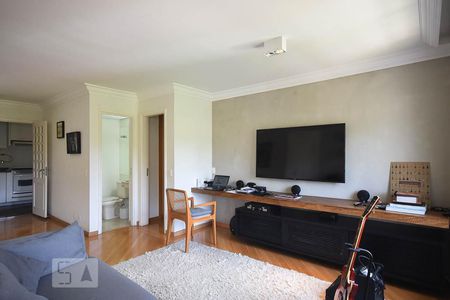 Sala de apartamento à venda com 3 quartos, 121m² em Real Parque, São Paulo