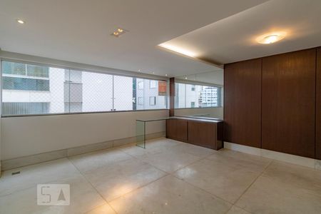 Sala de apartamento para alugar com 2 quartos, 88m² em Lourdes, Belo Horizonte