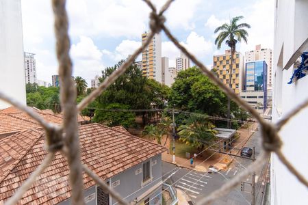 Vista da sacada de apartamento à venda com 3 quartos, 98m² em Centro, Campinas