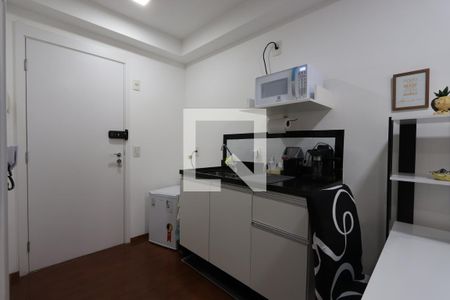 Studio para alugar com 25m², 1 quarto e sem vagaStudio - ambiente cozinha