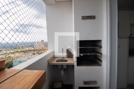 Varanda de apartamento para alugar com 1 quarto, 35m² em Jardim Goiás, Goiânia