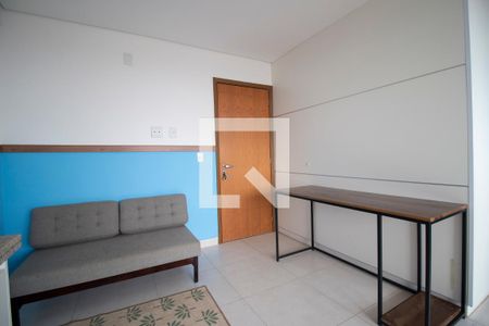 Sala de apartamento para alugar com 1 quarto, 35m² em Jardim Goiás, Goiânia