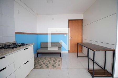 Sala de apartamento para alugar com 1 quarto, 35m² em Jardim Goiás, Goiânia