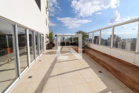 Apartamento para alugar com 35m², 1 quarto e 1 vagaTerraço