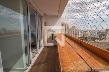 Varanda de apartamento para alugar com 1 quarto, 35m² em Jardim Goiás, Goiânia
