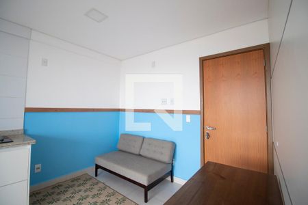 Sala de apartamento para alugar com 1 quarto, 35m² em Jardim Goiás, Goiânia