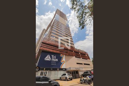 Apartamento para alugar com 35m², 1 quarto e 1 vagaFachada