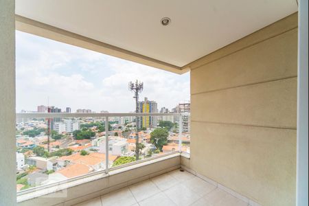 Varanda da Sala de apartamento para alugar com 2 quartos, 58m² em Jardim, Santo André