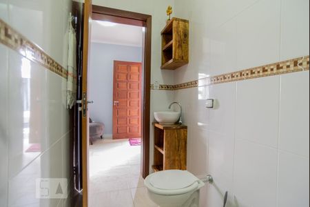 Banheiro de kitnet/studio para alugar com 1 quarto, 40m² em São José, Canoas