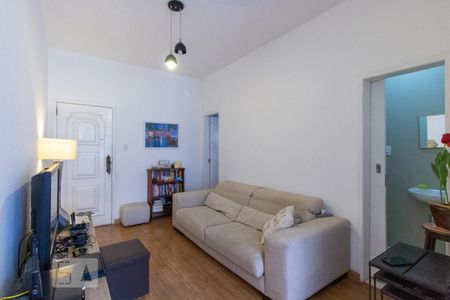 Sala de apartamento à venda com 3 quartos, 60m² em Humaitá, Rio de Janeiro