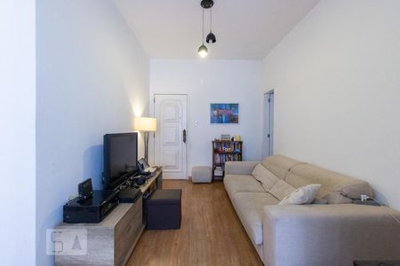 Sala de apartamento à venda com 3 quartos, 60m² em Humaitá, Rio de Janeiro