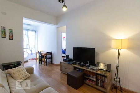 Sala de apartamento à venda com 3 quartos, 60m² em Humaitá, Rio de Janeiro