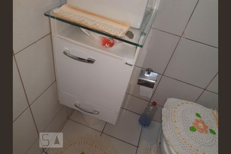Banheiro da Suíte com armário de apartamento para alugar com 3 quartos, 96m² em Vila Cachoeira, São Paulo