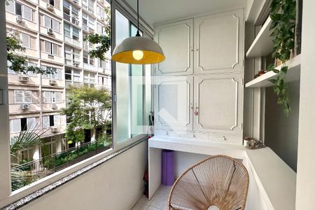 Varanda de apartamento para alugar com 1 quarto, 58m² em Ipanema, Rio de Janeiro
