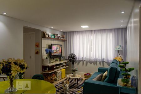 Sala de apartamento à venda com 2 quartos, 67m² em Vila Santa Luzia, São Bernardo do Campo
