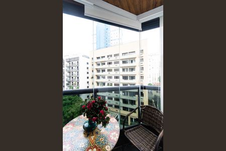 Varanda de apartamento para alugar com 1 quarto, 45m² em Jardim Paulista, São Paulo