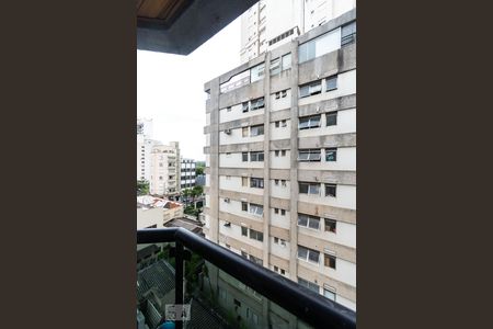 Apartamento para alugar com 45m², 1 quarto e 1 vagaQuarto  - varanda