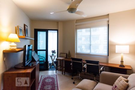 Sala de apartamento para alugar com 1 quarto, 45m² em Jardim Paulista, São Paulo