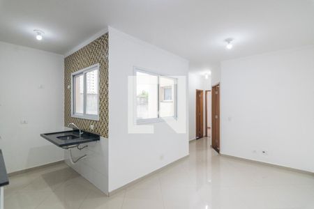 Sala de apartamento para alugar com 2 quartos, 78m² em Vila Floresta, Santo André