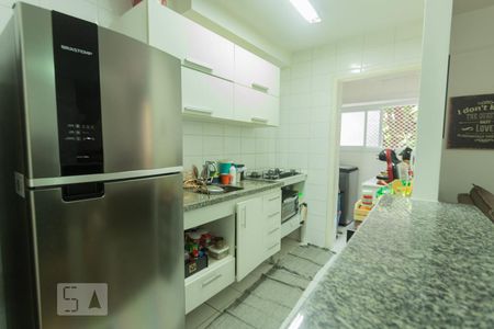 Cozinha de apartamento à venda com 2 quartos, 58m² em Barra Funda, São Paulo