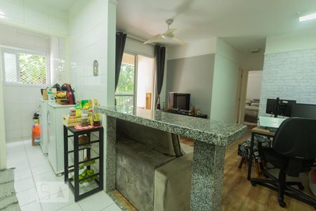 Cozinha de apartamento à venda com 2 quartos, 58m² em Barra Funda, São Paulo