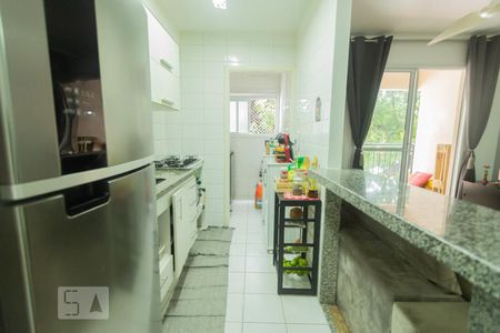 Cozinha de apartamento à venda com 2 quartos, 58m² em Barra Funda, São Paulo