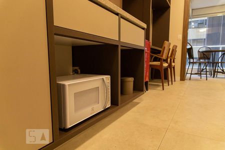 Studio à venda com 35m², 1 quarto e 1 vagaCozinha