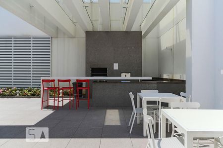 Studio à venda com 35m², 1 quarto e 1 vagaÁrea comum - Churrasqueira