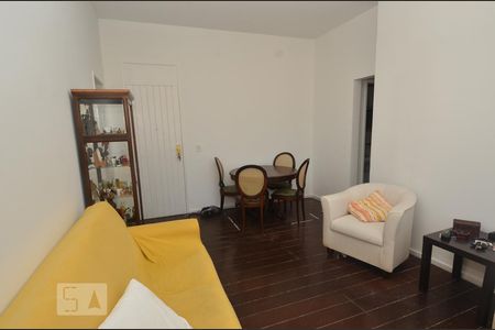 Sala de apartamento para alugar com 3 quartos, 84m² em Humaitá, Rio de Janeiro