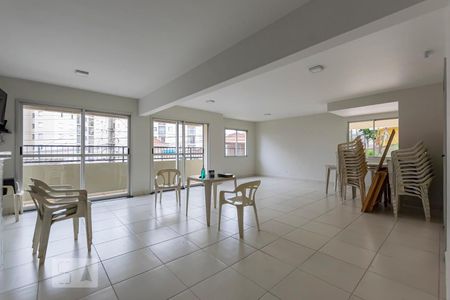 Apartamento para alugar com 48m², 2 quartos e 1 vagaÁrea comum - Salão de festas