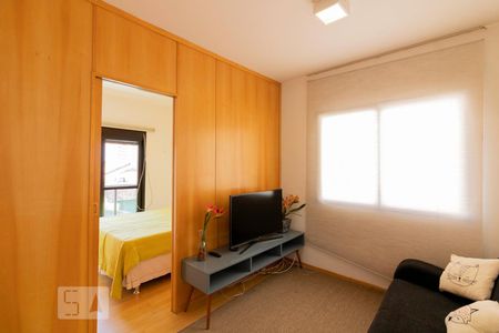 Sala de apartamento à venda com 1 quarto, 34m² em Vila Nova Conceição, São Paulo