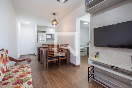 Sala de apartamento para alugar com 2 quartos, 54m² em Vila Osasco, Osasco