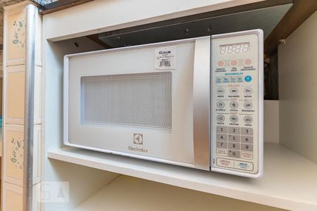 Studio para alugar com 42m², 1 quarto e sem vagaCozinha - Micro-ondas