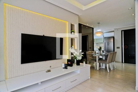 Sala de apartamento à venda com 2 quartos, 70m² em Carandiru, São Paulo