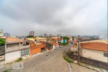 Vista da Sala  de apartamento à venda com 3 quartos, 116m² em Vila Guarani, Santo André